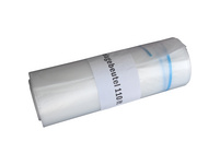 Einlagebeutel 110l, transparent, mit Verschlussbändel, 23my