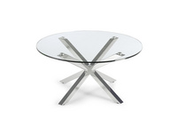 Glastisch Xitta,Platte aus ESG-Sicherheitsglas.