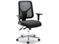 Bürodrehstuhl Comfort R NET Deluxe mit Armlehnen