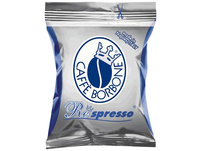 BORBONE Capsules de café Respresso Blu 100 pièces