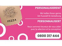 Boîtes à pizza Calzone 100 pièces