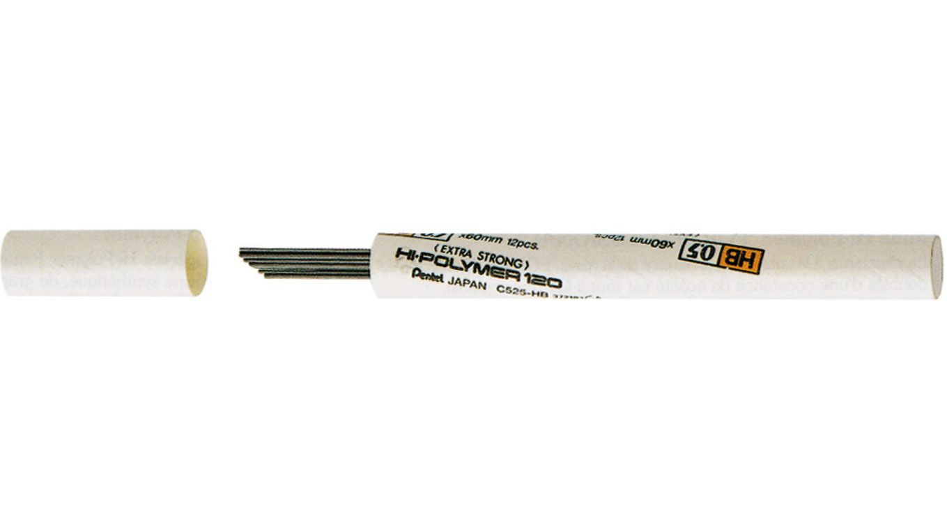 Mines 0.5mm hb tube de 30 mines - Crayons à mine