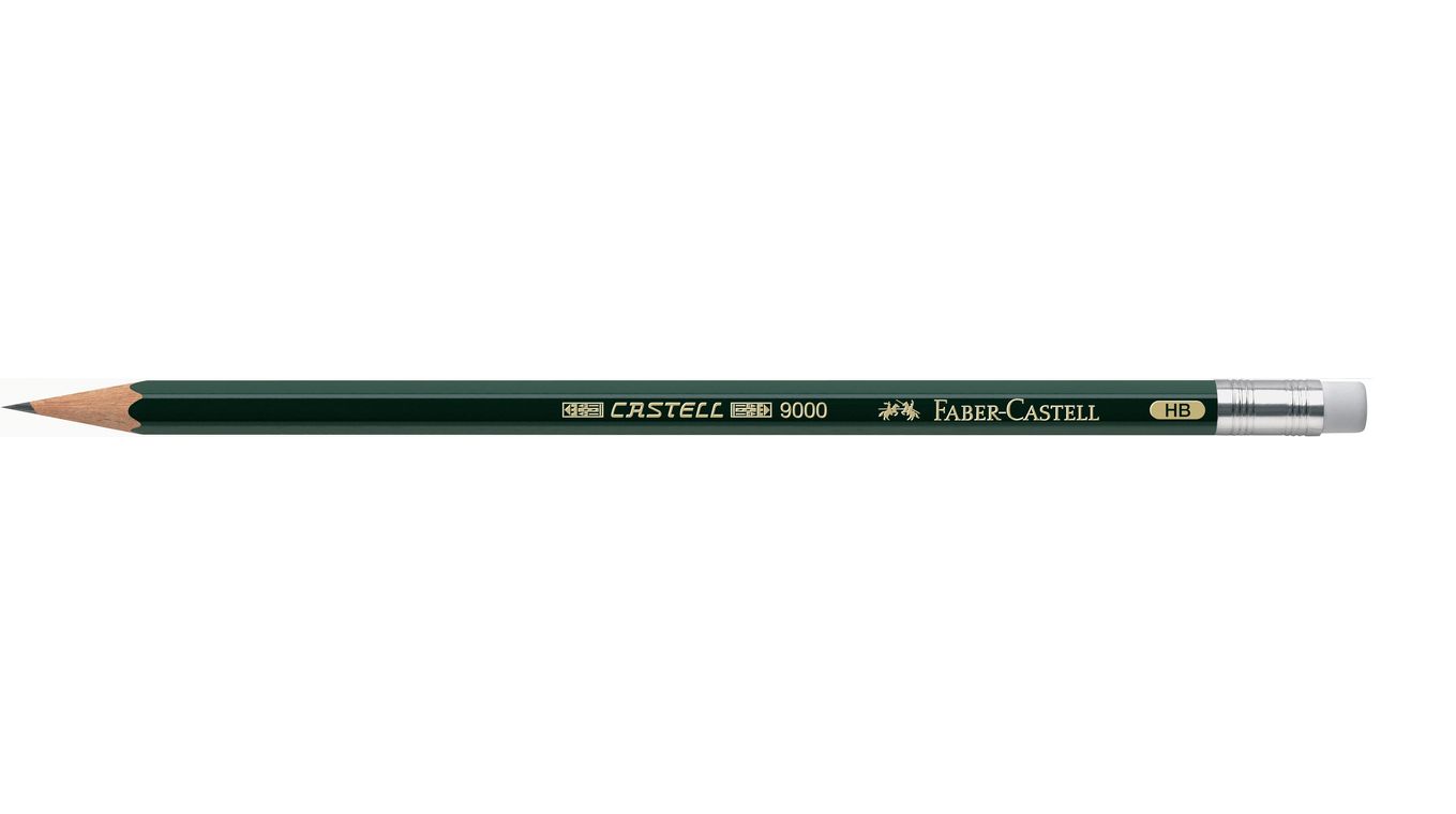 FABER CASTELL TAILLE CRAYON 2 USAGES CASTELL 9000