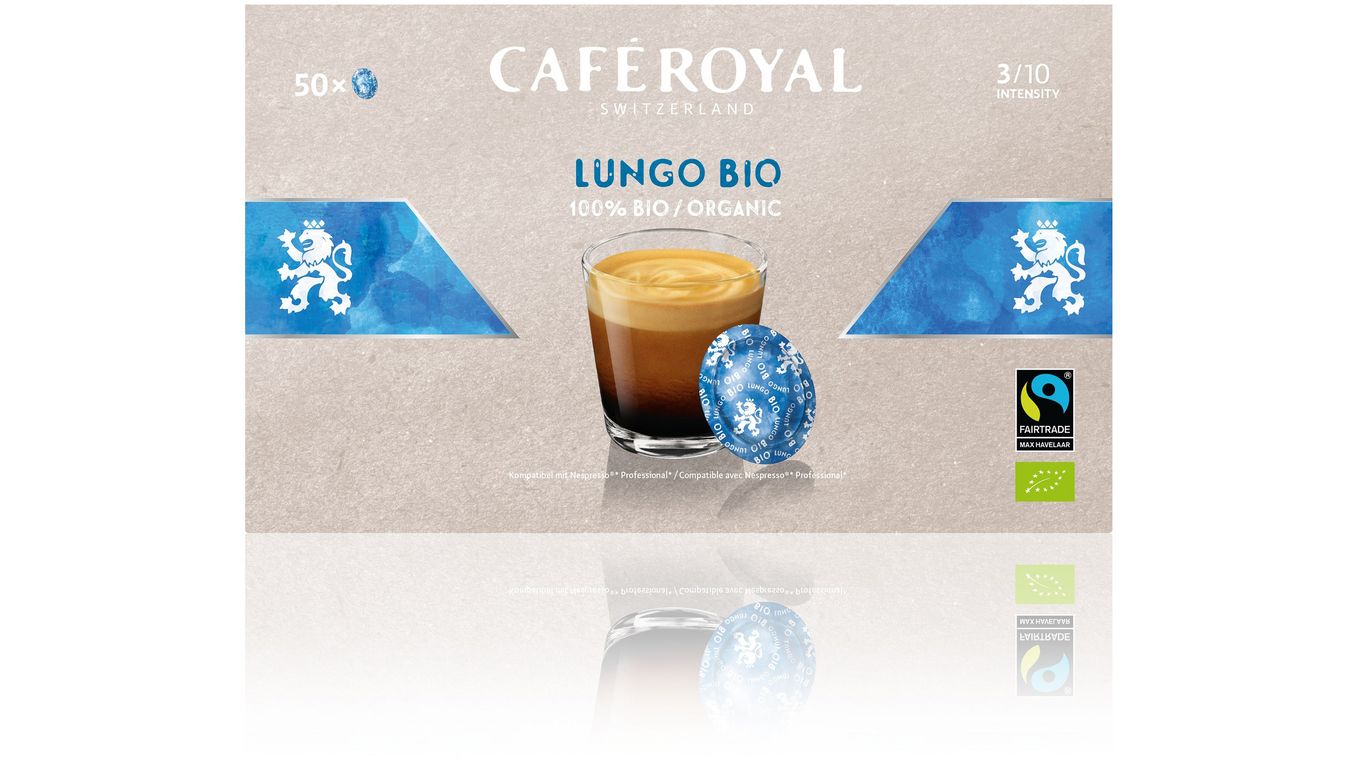 Café Royal Capsules de café pour Nespresso Lungo 100 pièces