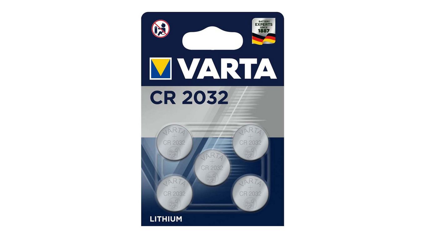 Varta pile bouton CR2025 2 pièces